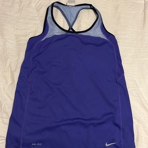 Nike Dri-fit razor back tank top